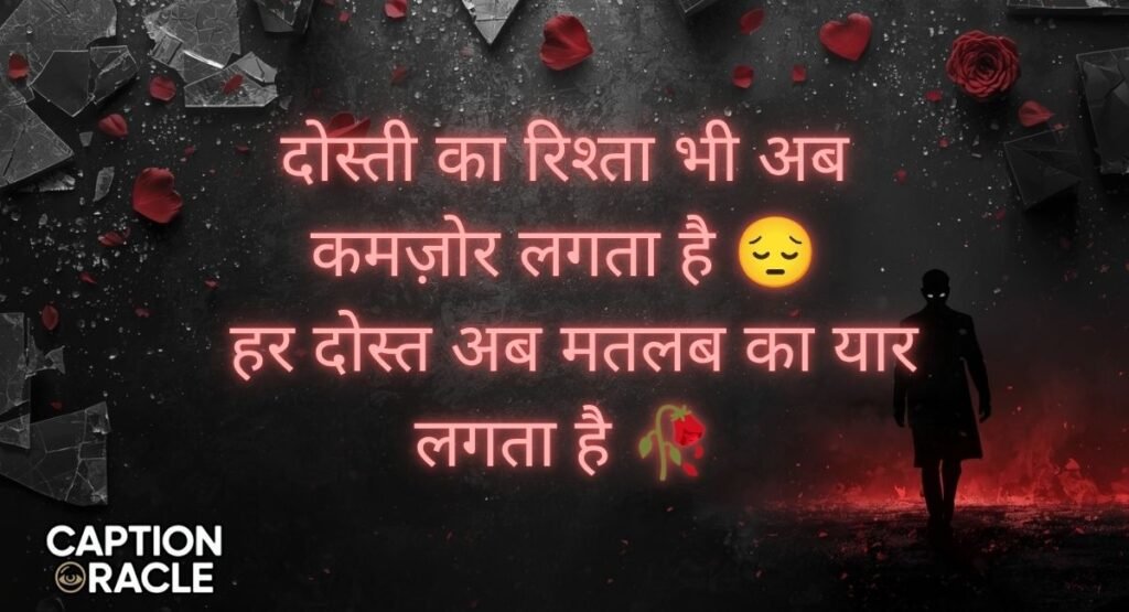 Dosti Mein Dhoka Shayari