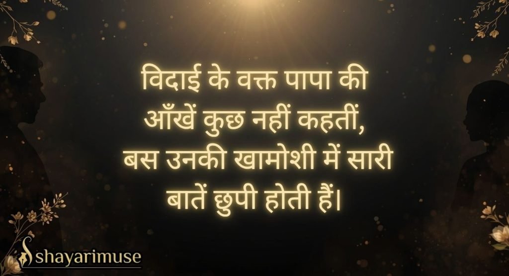 Beti Ki Vidaai/Shadi Ke Liye Papa Shayari