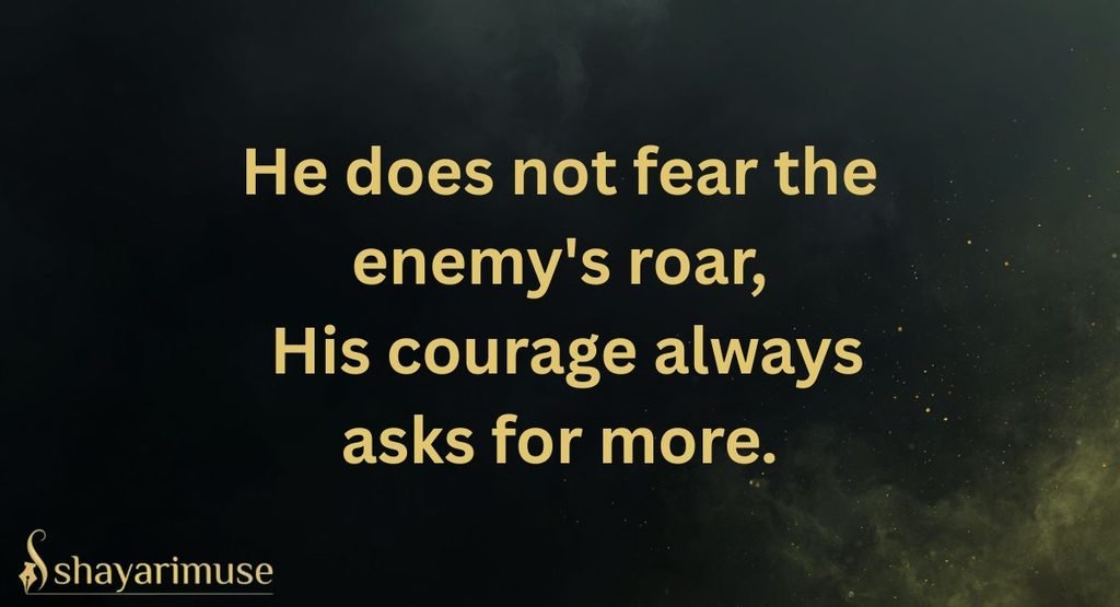 Army Shayari in English