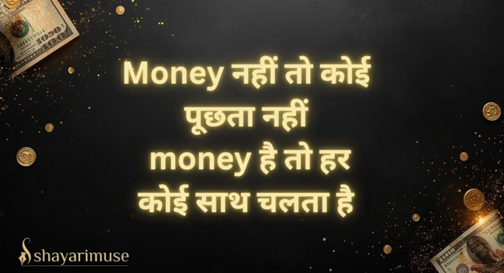 Money Shayari in Hindi