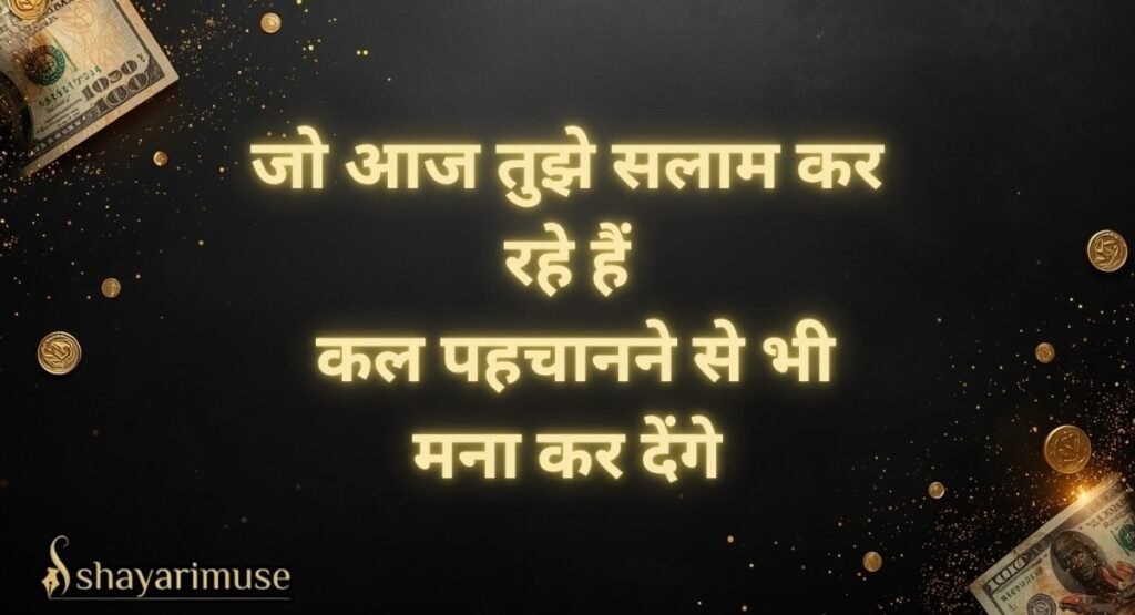 Paisa Ke Ghamand Par Shayari