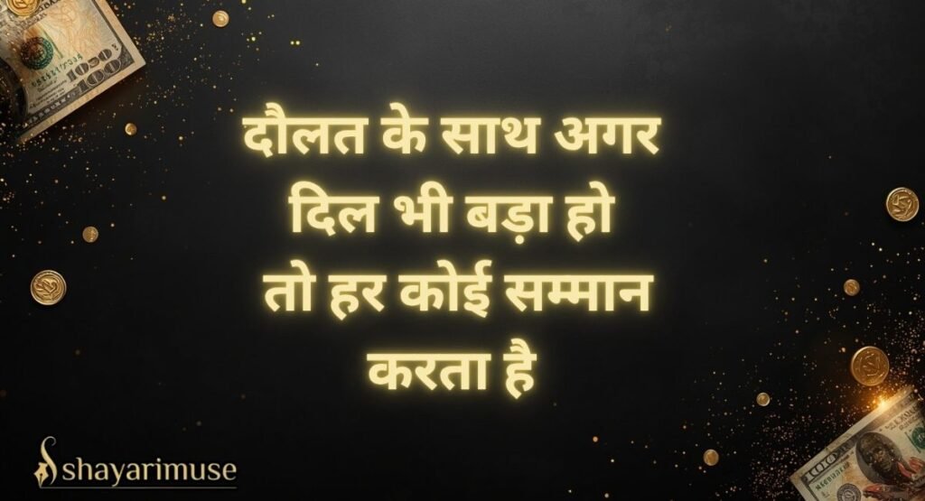 Paisa Wala Shayari