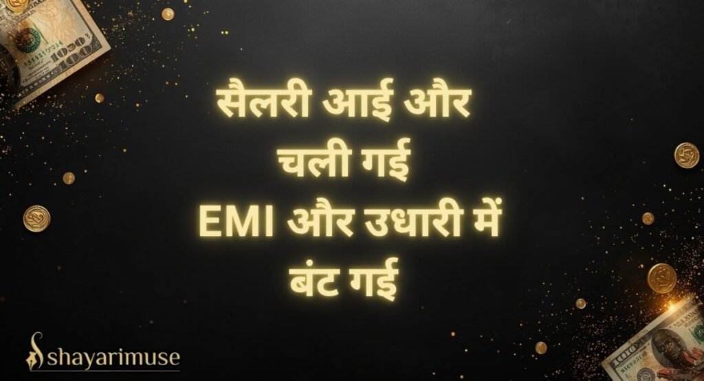 Salary Shayari in Hindi