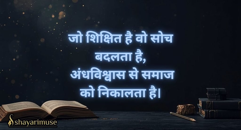 Shiksha ka Mahatva Shayari