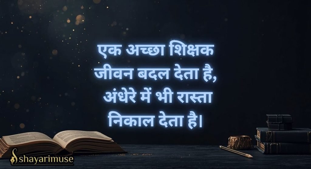 Shikshak (Teacher) par Shayari