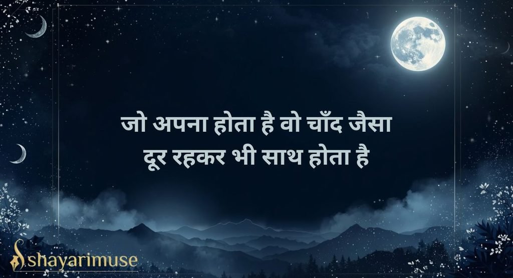 Chand Status, Captions aur Quotes for WhatsApp / Instagram