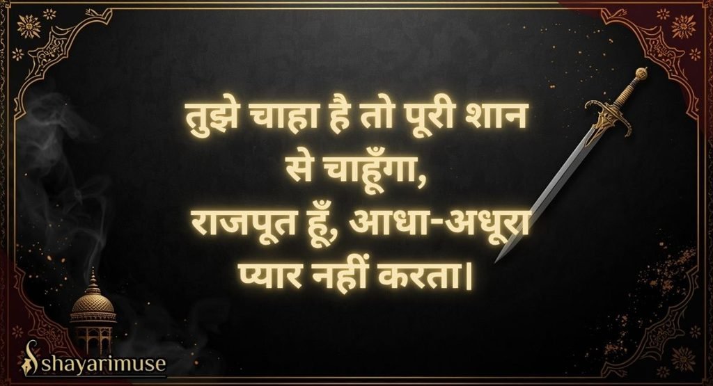 Rajput Love Shayari